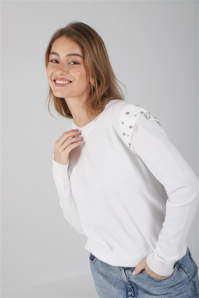 Sweater Yoko Bremer con Piedras